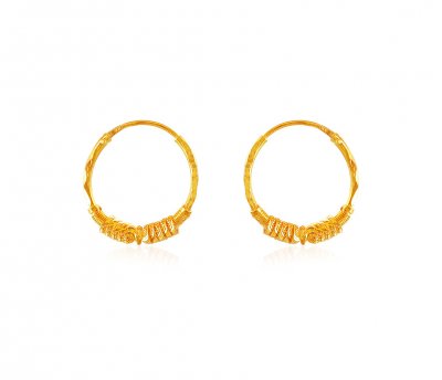 Gold Hoops Earrings ( Hoop Earrings )