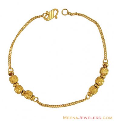 22K Gold fancy Bracelet ( Ladies Bracelets )
