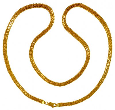 22k Gold Mens Chain ( Plain Gold Chains )