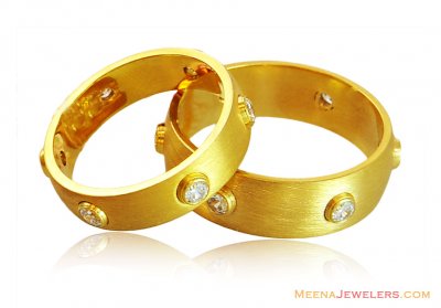 22k His And Hers Wedding Bands ( Wedding Bands )