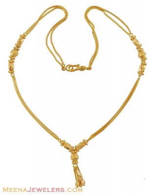 Gold Dokia Chain (22Karat) ( 22Kt Gold Fancy Chains )