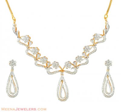 Diamond Necklace Set ( Diamond Necklace Sets )