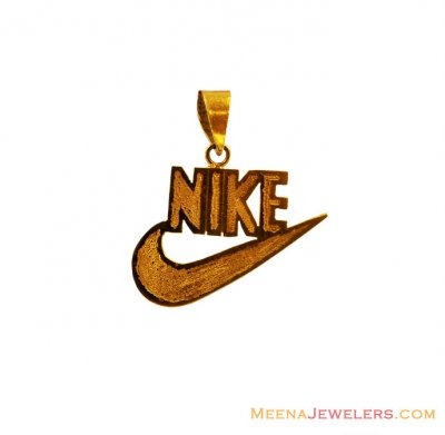 22k Gold Nike Pendant ( Fancy Pendants )