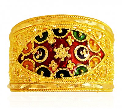 Gold 22 Karat Ring  ( Ladies Gold Ring )
