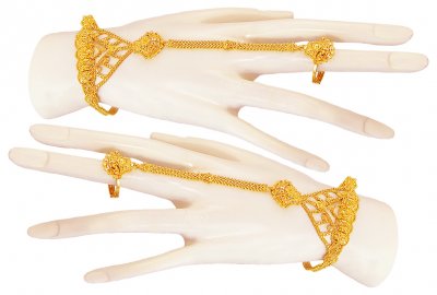 22K Gold Panja (1PCs) ( Ladies Bracelets )