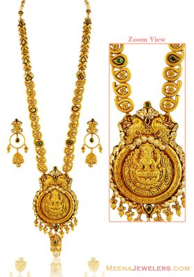 22k Kundan Temple Jewelry  ( Bridal Necklace Sets )