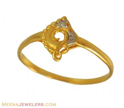 22K Gold Ladies Ring ( Ladies Gold Ring )