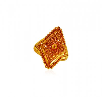22KT Gold Baby Ring ( 22Kt Baby Rings )