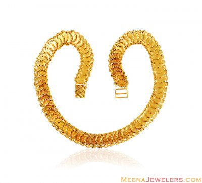 Designer 22K Gold Gini Chain ( 22Kt Gold Fancy Chains )