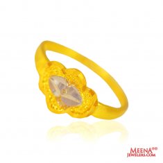 22kt Gold Baby Ring for kids ( 22Kt Baby Rings )