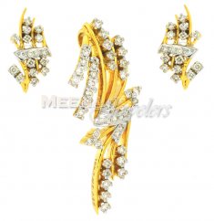 Genuine Diamond Pendant Set ( Diamond Pendant Sets )