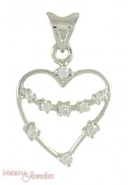 Heat Shaped 18K Pendant ( Fancy Pendants )