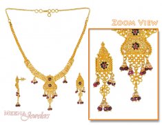Antique 22K Gold Necklace Set