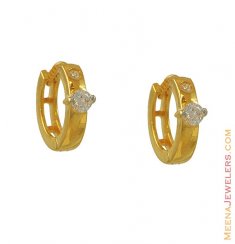 22k Fancy Clip On Earrings 