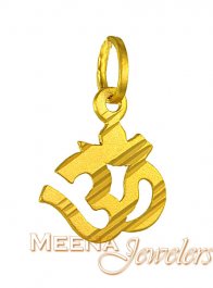 22Kt Om Pendant