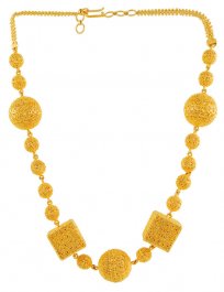 22 Kt Gold Necklace ( 22Kt Gold Fancy Chains )