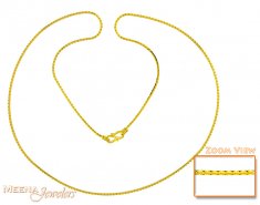 22 Kt Gold Mens Chain