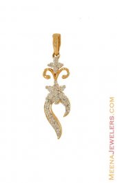 Diamond Pendant in 18k gold