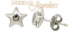 18Kt White Gold Earring