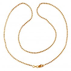 22k Gold  Two Tone Chain 
