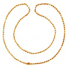 22Karat Gold Tulsi Mala ( 22Kt Long Chains (Ladies) )