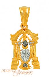 22kt Tirupathi Balaji Pendant