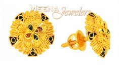 22Kt Gold Earrings (Tops) ( 22 Kt Gold Tops )