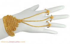 22Kt Gold Bridal Bracelet  ( Ladies Bracelets )