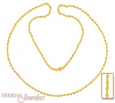 22Kt Gold Long Chain (24 inch)