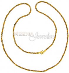 22 Kt Gold Fancy Chain