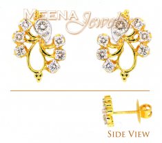 Genuine Diamond Earrings