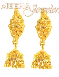22Kt Gold Fancy Earrings