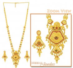 Gold Bridal Necklace Set