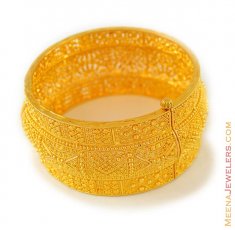22K Gold wide Kada ( Kadas )