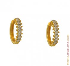 22K Designer Clip On Earrings