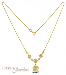 Ladies Gold Chain with Pearl