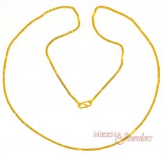 22K Gold Chain (24 Inch)