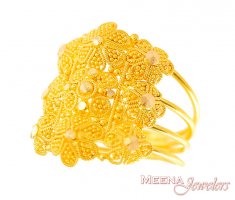 22k Filigree Designer Ring