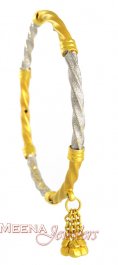 Gold Designer 2 tone Bangle ( Two Tone Bangles )