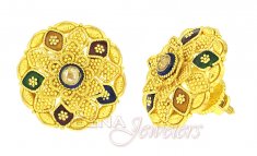 Gold Tops with enamel work
