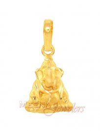 Ganesh Pendant (22K Gold)
