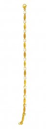 22 Kt Gold Star Signity Bracelet ( Ladies Bracelets )