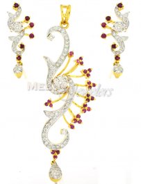 Genuine Diamond Pendant Set ( Diamond Pendant Sets )