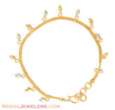 Gold two tone bracelet
