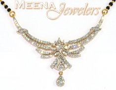 18Kt Gold Diamond Mangalsutra ( Diamond MangalSutras )