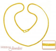 22Kt Gold Chain (20 Inch)
