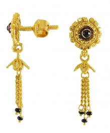 22Kt Gold Fancy Earrings ( 22Kt Gold Fancy Earrings )