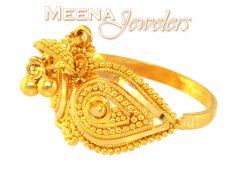 22K Gold Ladies Ring