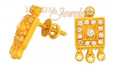 22Kt Gold Tops Earrings