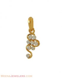 Diamond Fancy Pendant (18K Gold) 